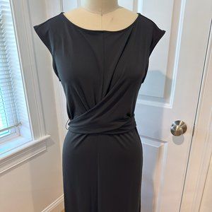 NWT Ann Taylor Black Tie-Waist Dress (size 8)